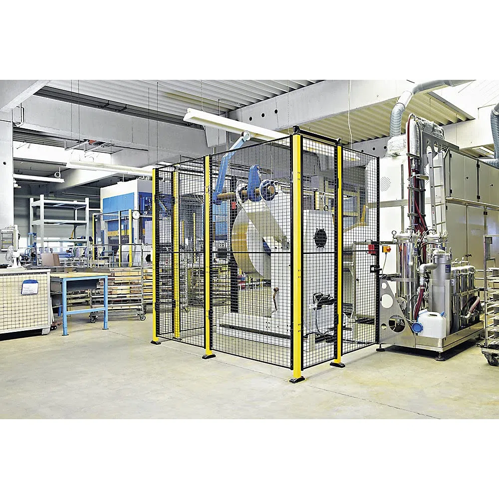Maschinenschutzgitter X-GUARD CLASSIC | Wandelement | Höhe 1900 mm | Breite 1500 mm