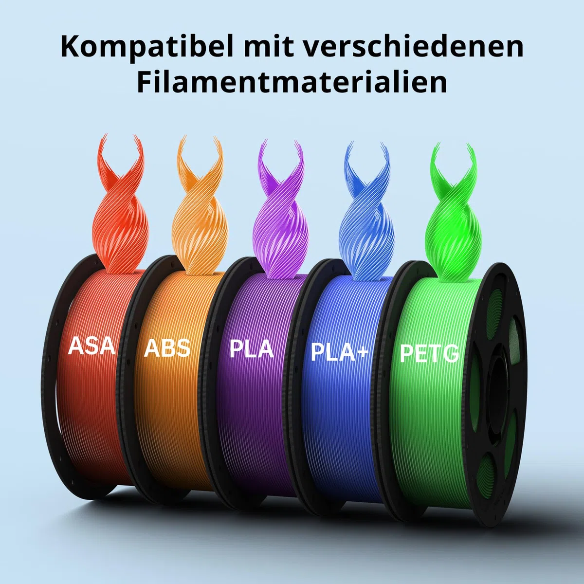 Anycubic Kobra S1 Combo 3D-Drucker Mehrfarbig für Amazon, Trocknung Filament während des Drucks, 600 mm/s Hochgeschwindigkeit, Intelligenter Druck, Druckgröße 250 x 250 x 250 mm