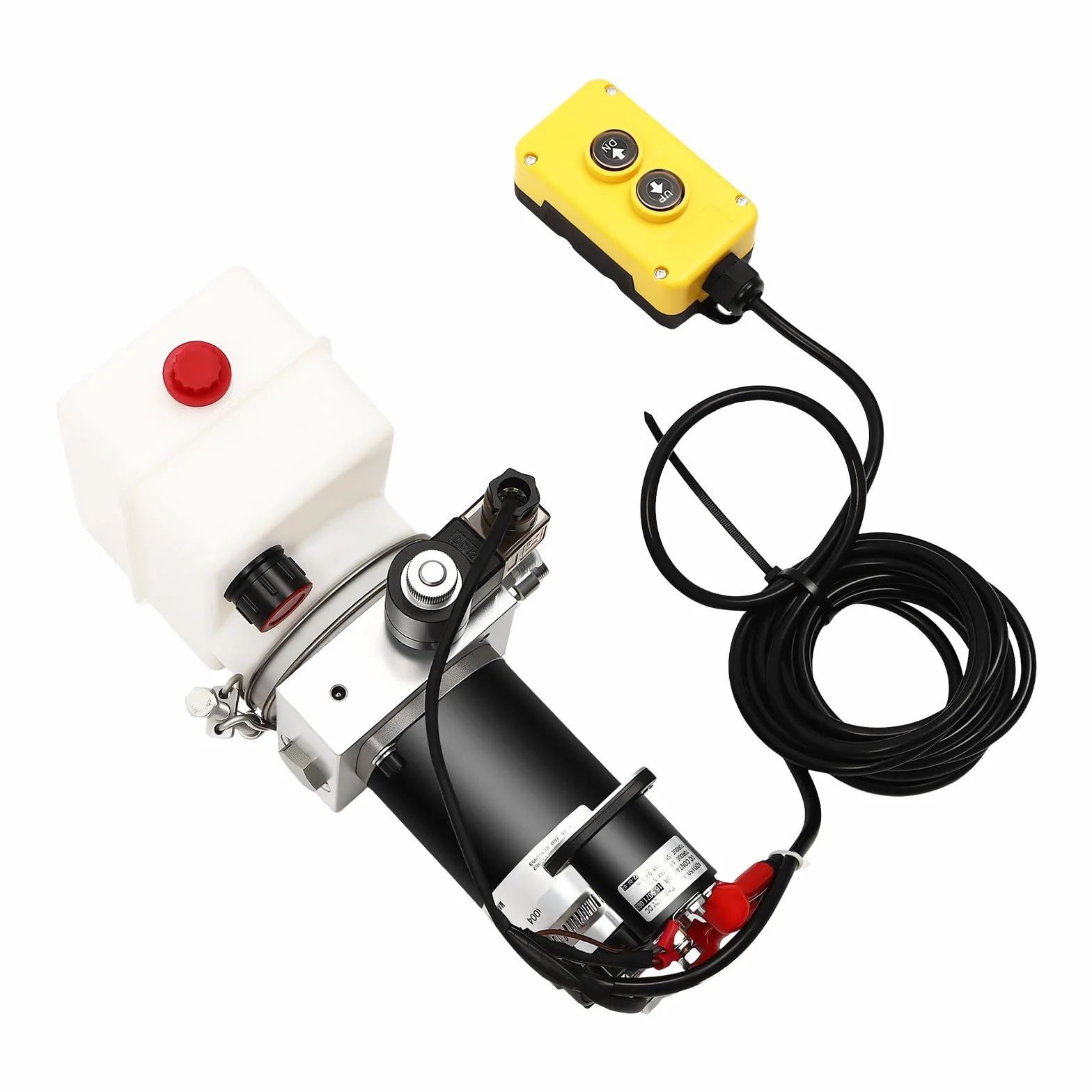 800w Hydraulikpumpe, Hydraulikpumpe 12v, Hydraulikpumpe Anhänger, Elektrische Hydraulikpumpe, Einfachwirkende Hydraulikeinheit, Für Kippanhänger Und Stationäre Hebebühnen