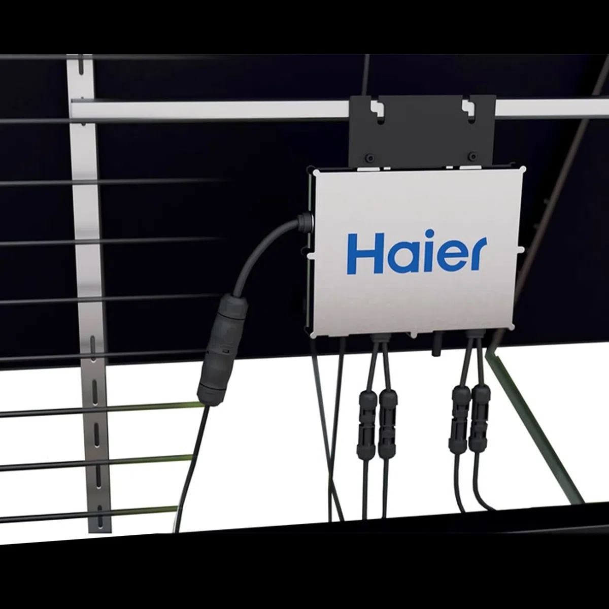 Haier Premium Balkon-Halterung für Stecker-Solaranlagen/Balkonkraftwerke