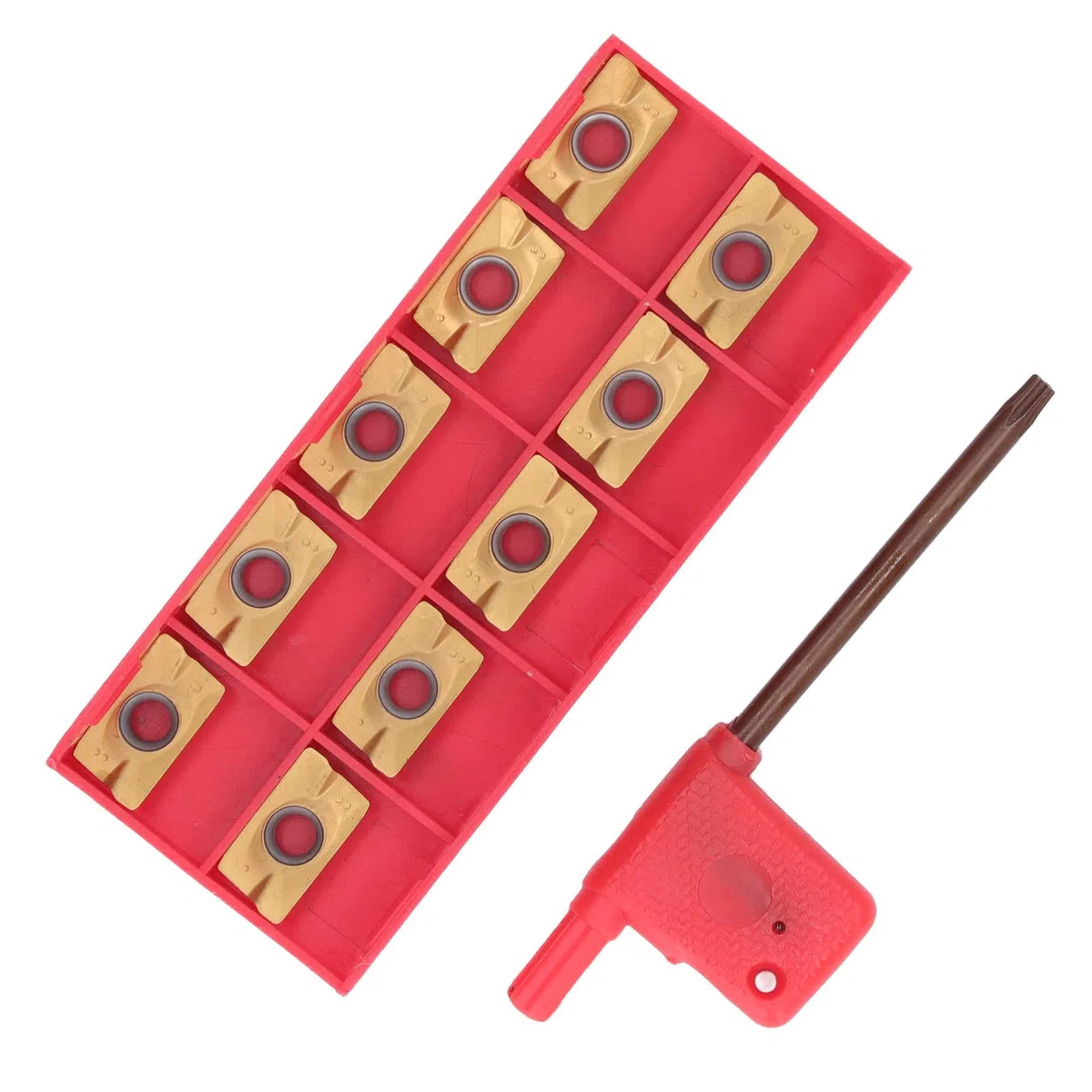 Deosdum Fräserhalter-Set MT3 FMB27 Fräserhalter BAP 400R 80 27 6T Planfräser mit 1604APMT-Einsätzen