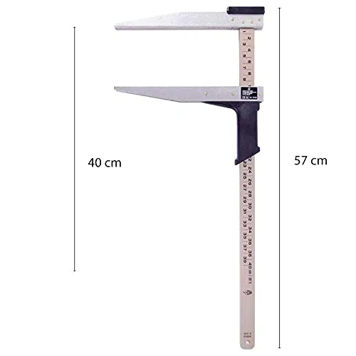 Messkluppe Waldfix, 40 cm, cm-Teilung, geeicht