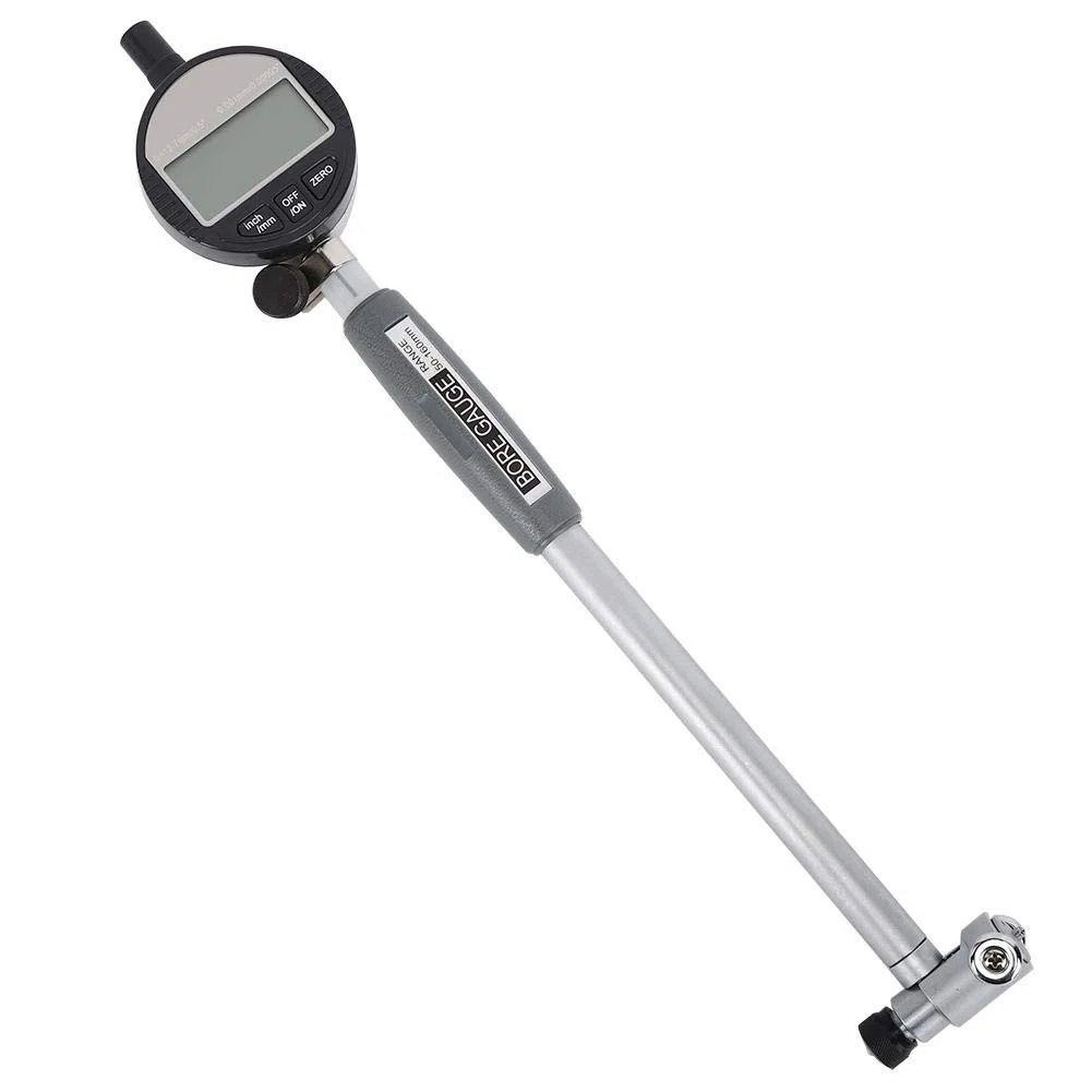 Messuhr Dial 50-160 mm digitales Bohrungsmessgerät, Edelstahl-Messgerät mit hohem Genauigkeit und Innendurchmesser, 50-160 mm Innendurchmesser-Anzeige Motorzylinder-Messwerkzeug