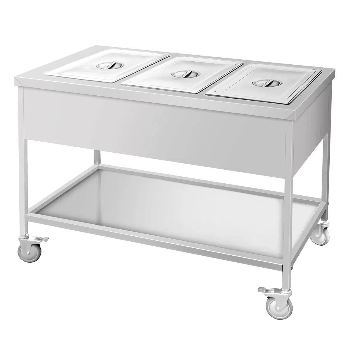 GGM Gastro Bain-Marie-Thermowagen 1,95 kW 3x GN 1/1