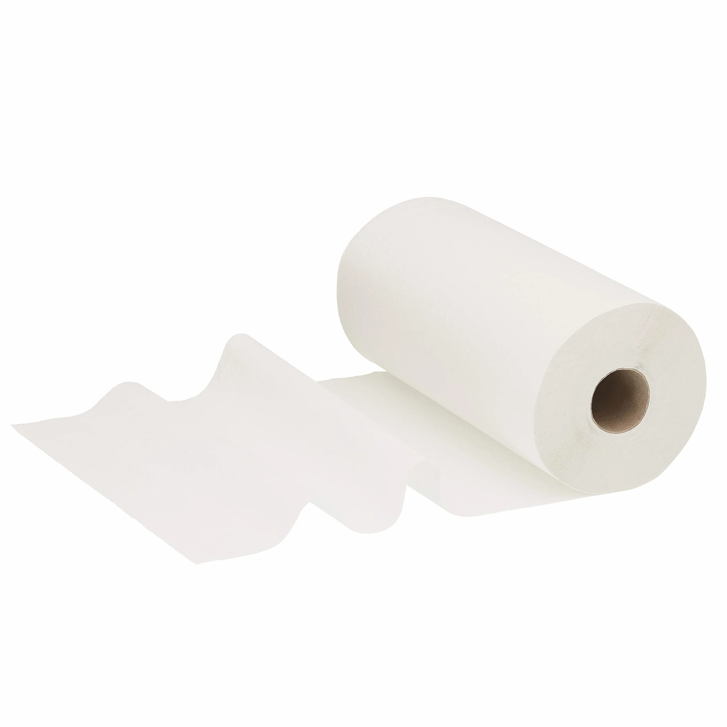 WypAll L10 Papier-Reinigungstücher für Lebensmittel und Hygiene 7236 – 1-lagige kompakte Reinigungstücher – 24 Rollen x 165 Papier-Wischtücher, weiß (insges. 3.960)