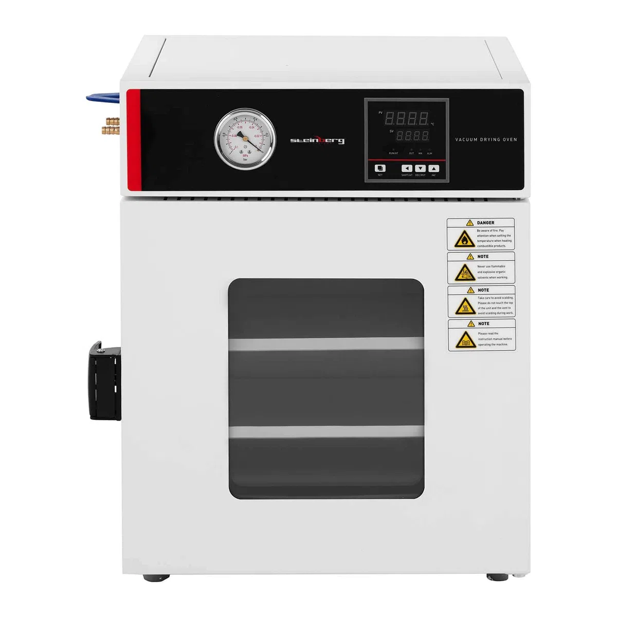 Steinberg Systems SBS-ADO-2500 Vakuumtrockenschrank 800 W 25 L Vakuumofen Trockenofen Trockenschrank