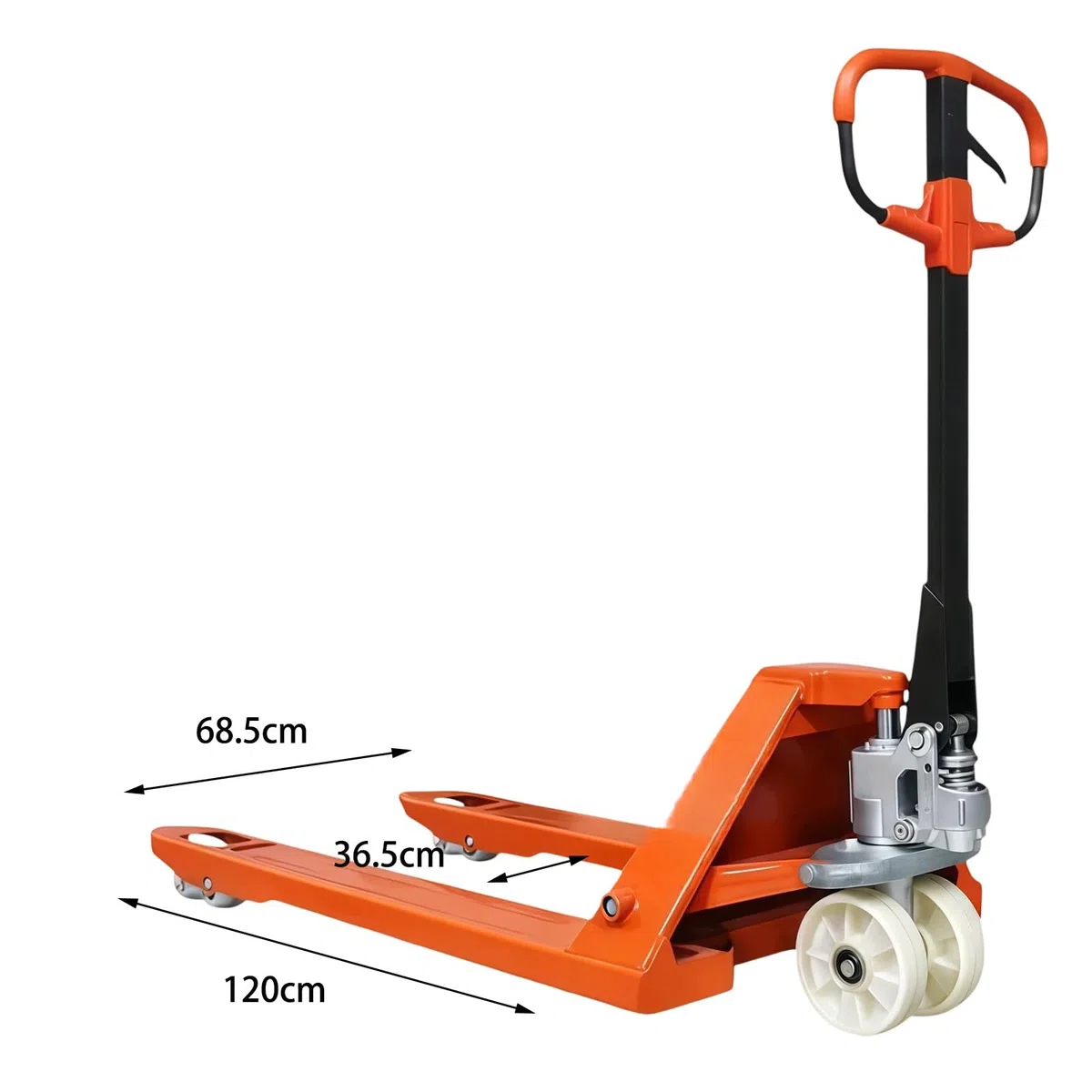 Lagerhäuser Hydraulischer Palettenheber 3T mit fußbetätigter Entriegelung for Werkstatt-Produktionslinie(Groß)