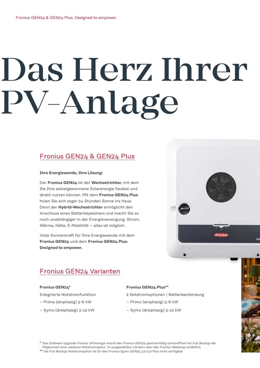 Hybrid-Wechselrichter 3-phasig 2MMPT FRONIUS SYMO GEN24 10.0 Plus