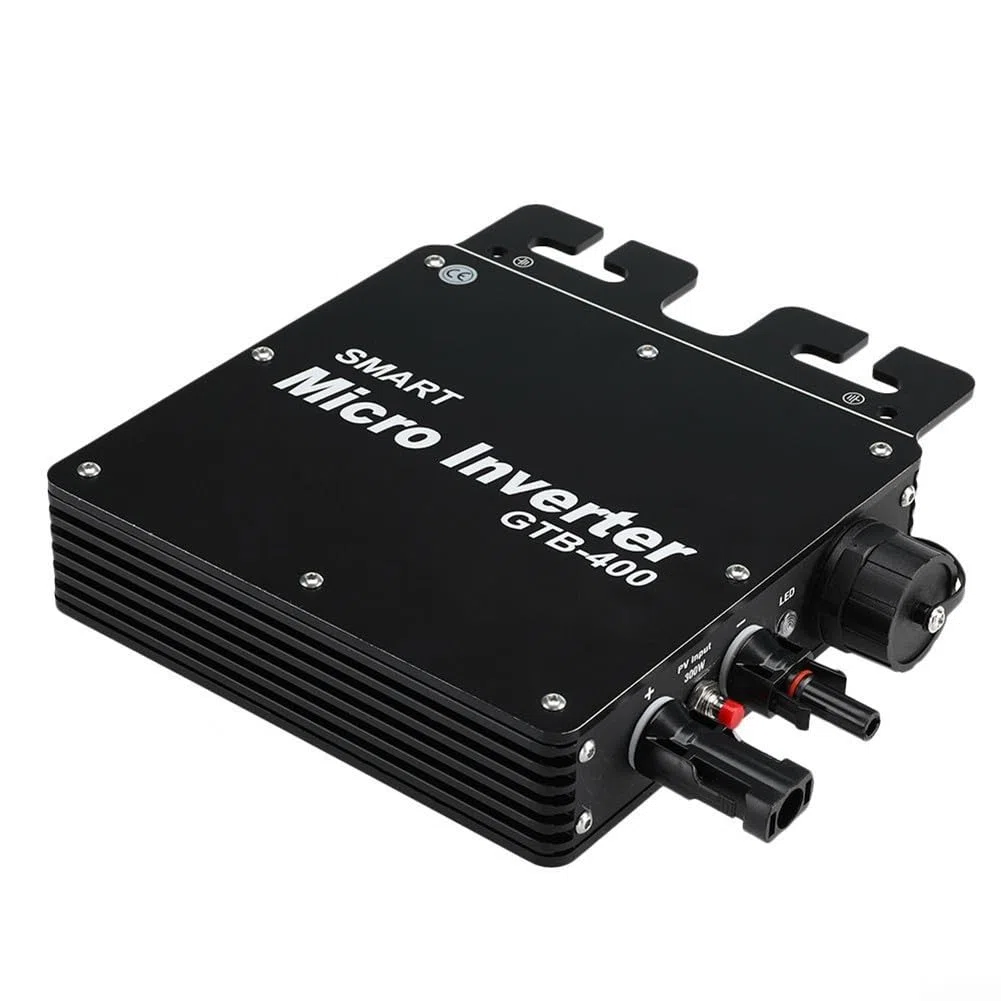 RANRAO GTB-400 400W Smart Micro Inverter Solar Inverter MPPT Solar Grid Tie Micro Inverter 110/220V for Solar Panel Balcony Power Station (220V), 1511950872
