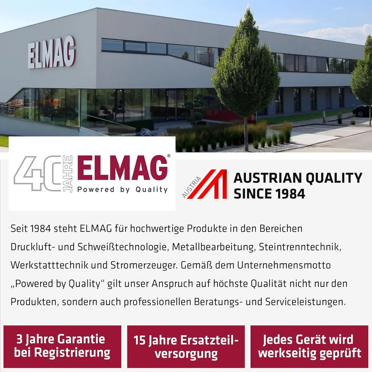 ELMAG Fahrbarer Arbeitsstuhl | Höhenverstellbar 45-60cm | bis 150kg belastbar | ø38 cm | Werkstatthocker