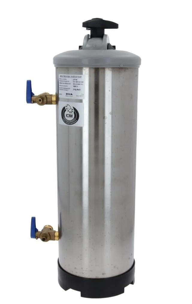 Enthärter manuell DVA LT16 Anschluss 3/4" mit 2 Ventilen Behälterkapazität 16l Harzmenge 11,2l