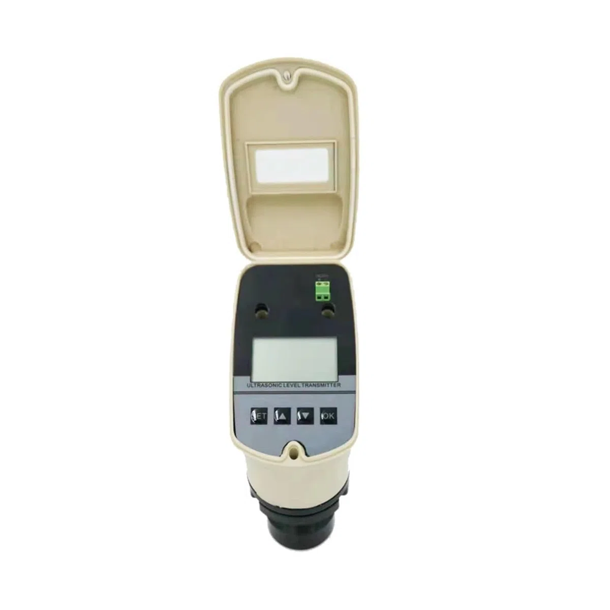Wasserstandsensor, RD-UWLR5-online RS485 Berührungsloser Ultraschall-Wasserstandssensor zur Überwachung des Tankfüllstands(RS485 15m with part)