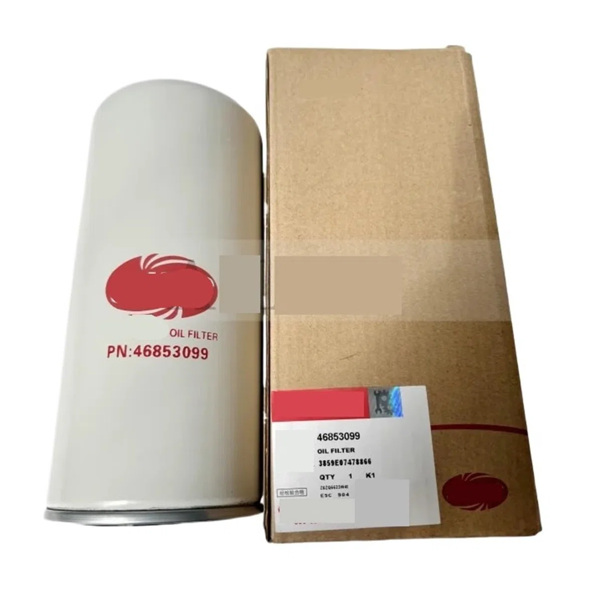 1PCS 54672654 46853099 39907175 Ölfilter Passend for V22/37 Schraubenluftkompressor Ölfilter(54672654)