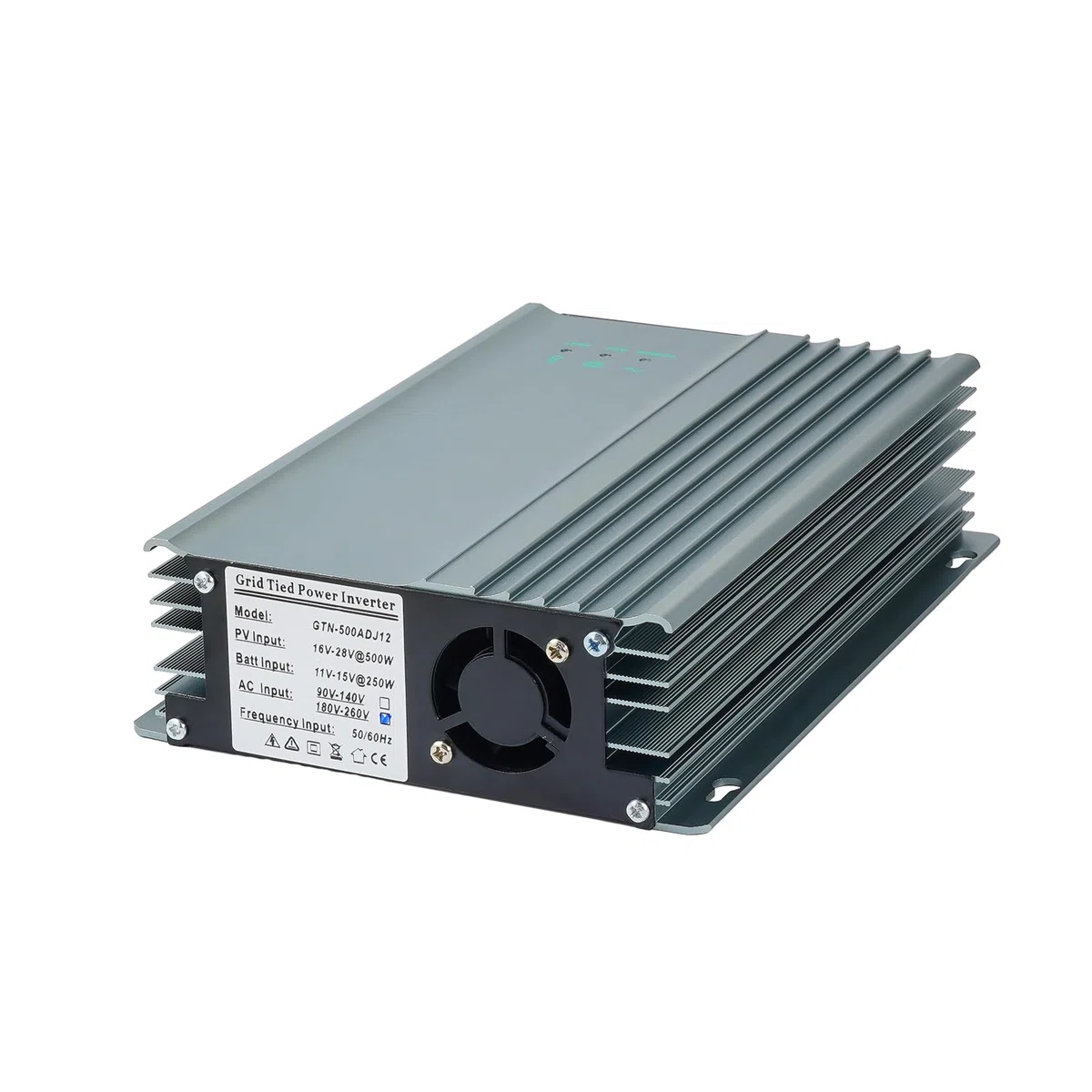 500 W netzgekoppelter Wechselrichter DC26 V-45 V MPPT Reiner Sinus AC230 V Ausgang für 24 V 36 V Solarmodule, einstellbare 24 V Batterieentladung
