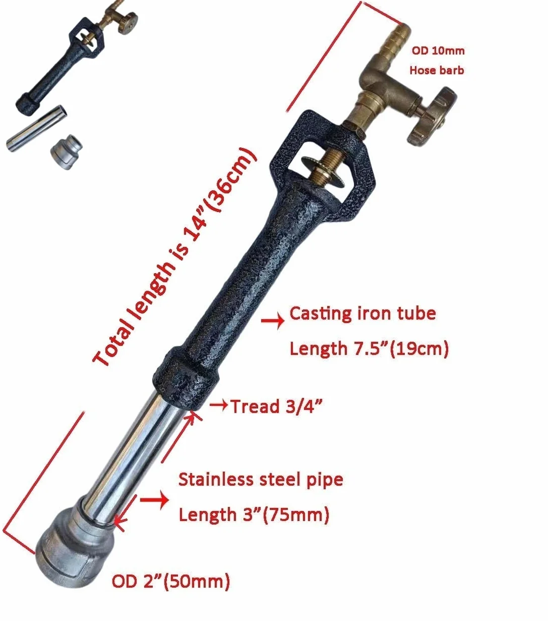 16KG Propangas-Schmelzofen-Set Dual Brennern, mit 2 Graphit-Tiegel(16KG&6KG), Zange und Handschuhe, Brennofen für Schmelzendes Metall Kupfer, Messing und Aluminium