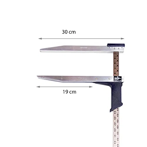 Messkluppe Waldfix, 50 cm, cm-Teilung, ungeeicht