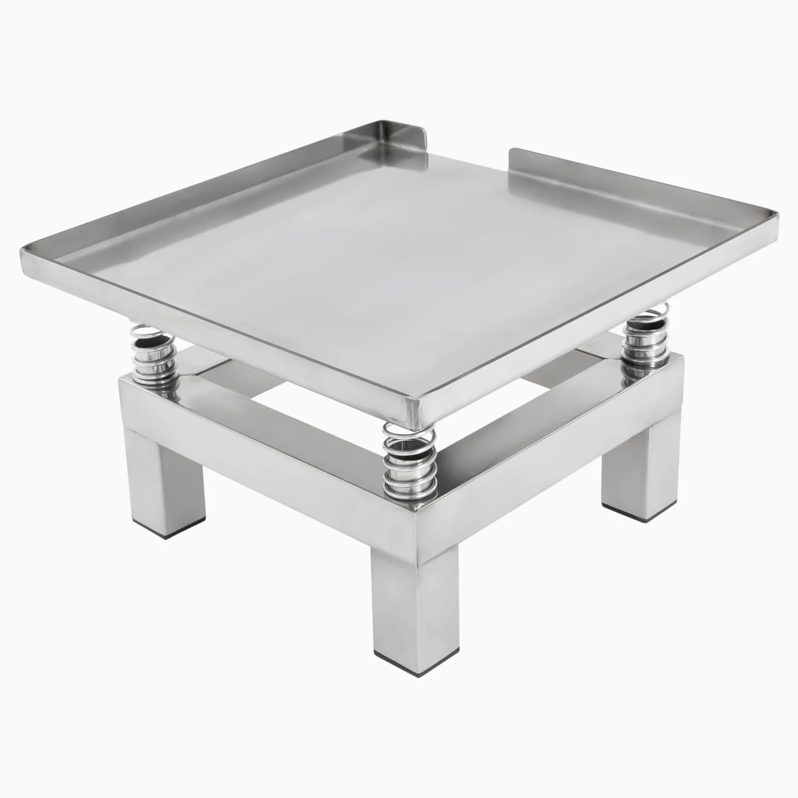 Beton-Rütteltisch, Arbeitsplatte Rütteltisch 50W für Formvibrationsformen, Kleiner Stahl Vibrationsplattform 3000-3600 U/min Belastung 10kg Amplitude 1-2mm Kleiner, 35 * 35 * 22cm