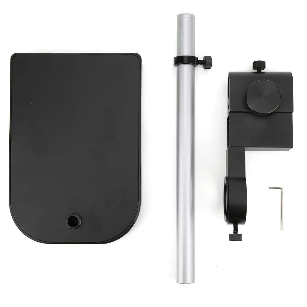 Stabiler Aluminium Mikroskopständer mit Kamerahalterung für Digitale Mikroskope Als Desktop Halterung Labornutzung