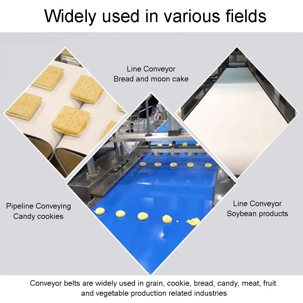 Leichtes Förderbandsystem, 0,5 x 5 m, Desktop-Materialtransport für Lager und Fabriken, effiziente Eimer- und Riemenscheiben-Förderlösung