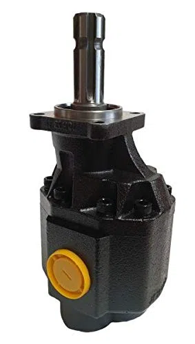 Hydraulikpumpe, Gusspumpe, 120 cm³/U, Zapfwellenstummel, 4-loch Flansch, G1 1/4", reversierbar