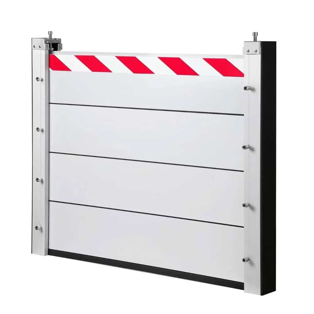 Hochwasserschutzbarriere Aluminium-Hochwasserschutzwand Hochwasserschutz Barriere Tur Garagentor Dichtung Hochwasserschutz Barriere Wiederverwendbare Wasserbarrieren HXQSL(95x60cm)