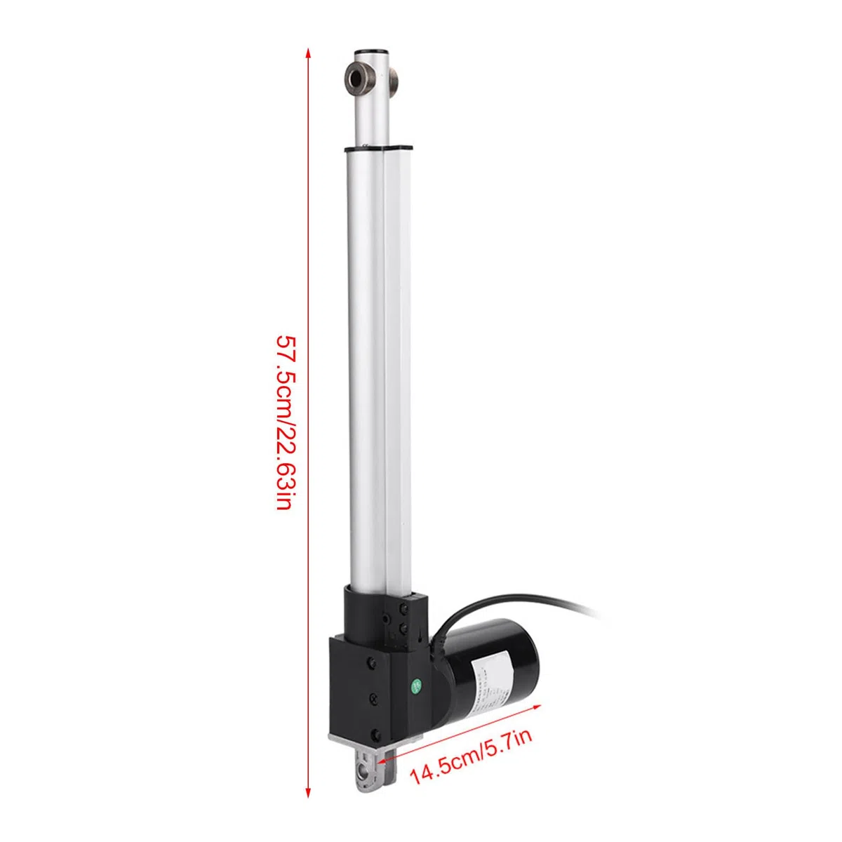 DC 12V Hochleistungs-Linearantrieb 6000N Maximaler Hub-Metallhub-Linearantrieb für Auto-Auto, JS-TGZ-U3(400mm)