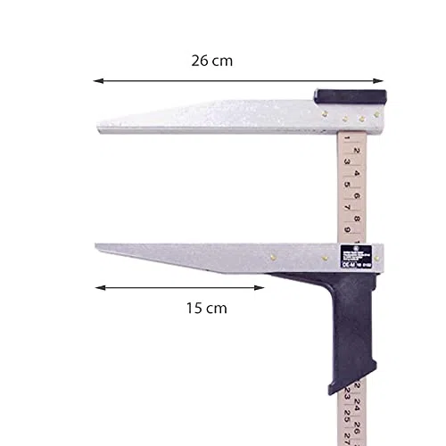 Messkluppe Waldfix, 40 cm, cm-Teilung, geeicht