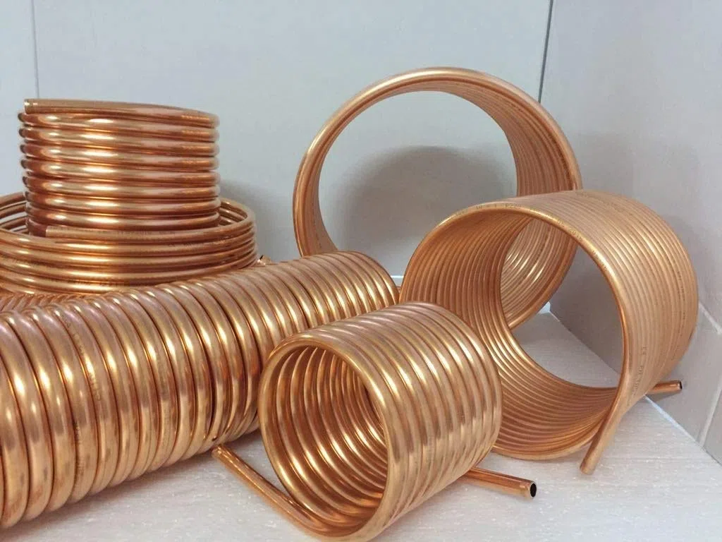 Kupferrohrspirale 12x1mm weich aus 10m mit Ø ca. 30cm (Kupferrohrspirale)