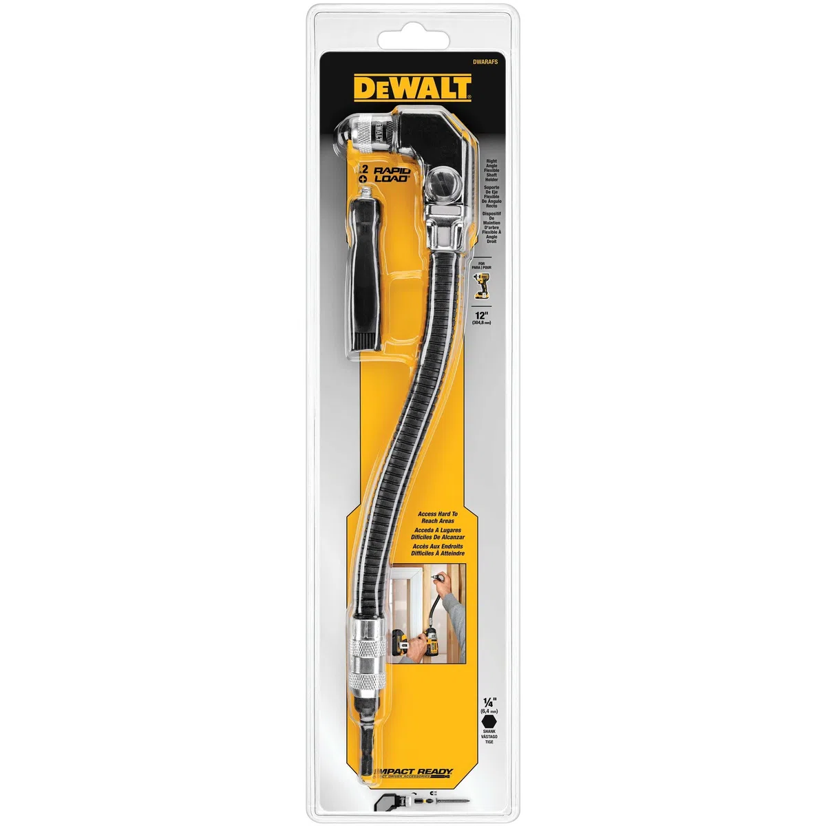 Dwarafs rechtwinkliger Flex-Schaft, 30,5 cm