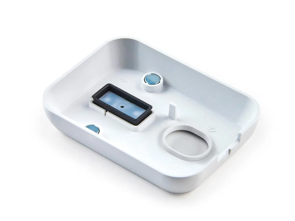 Colop e-Mark go, kompakter tragbarer Drucker, mobiles Beschriftungsgerät, vollfarbige Abdrucke auf saugenden Oberflächen, kostenlose App, weiß, 73,5 x 54,5 x 63,5 mm