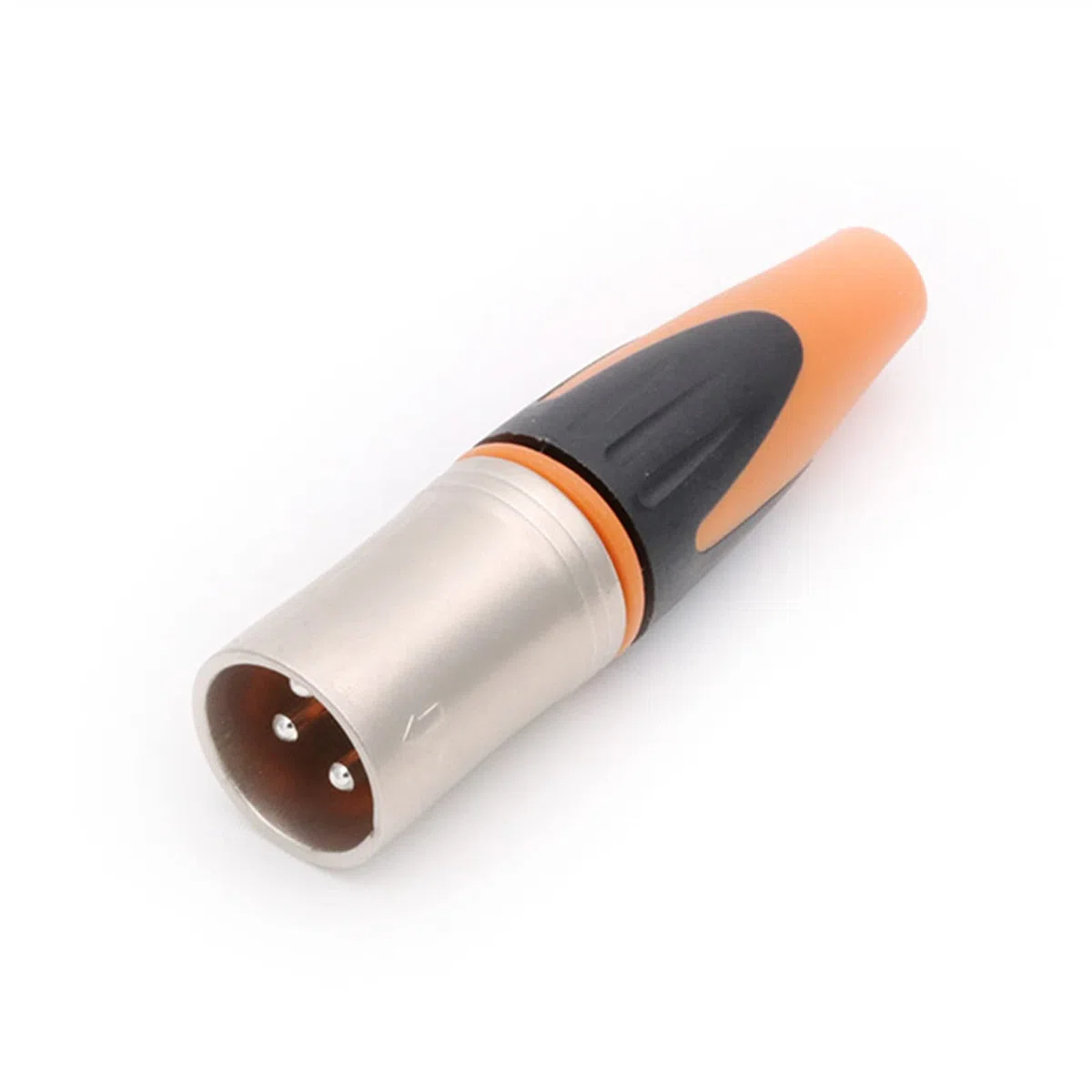 XLR-Stecker 3-poliger Metall-XLR-Adapter weiblich/männlich Mikrofonanschluss Stecker gerade symmetrische Buchse 10St (Color : 10xF 3P)
