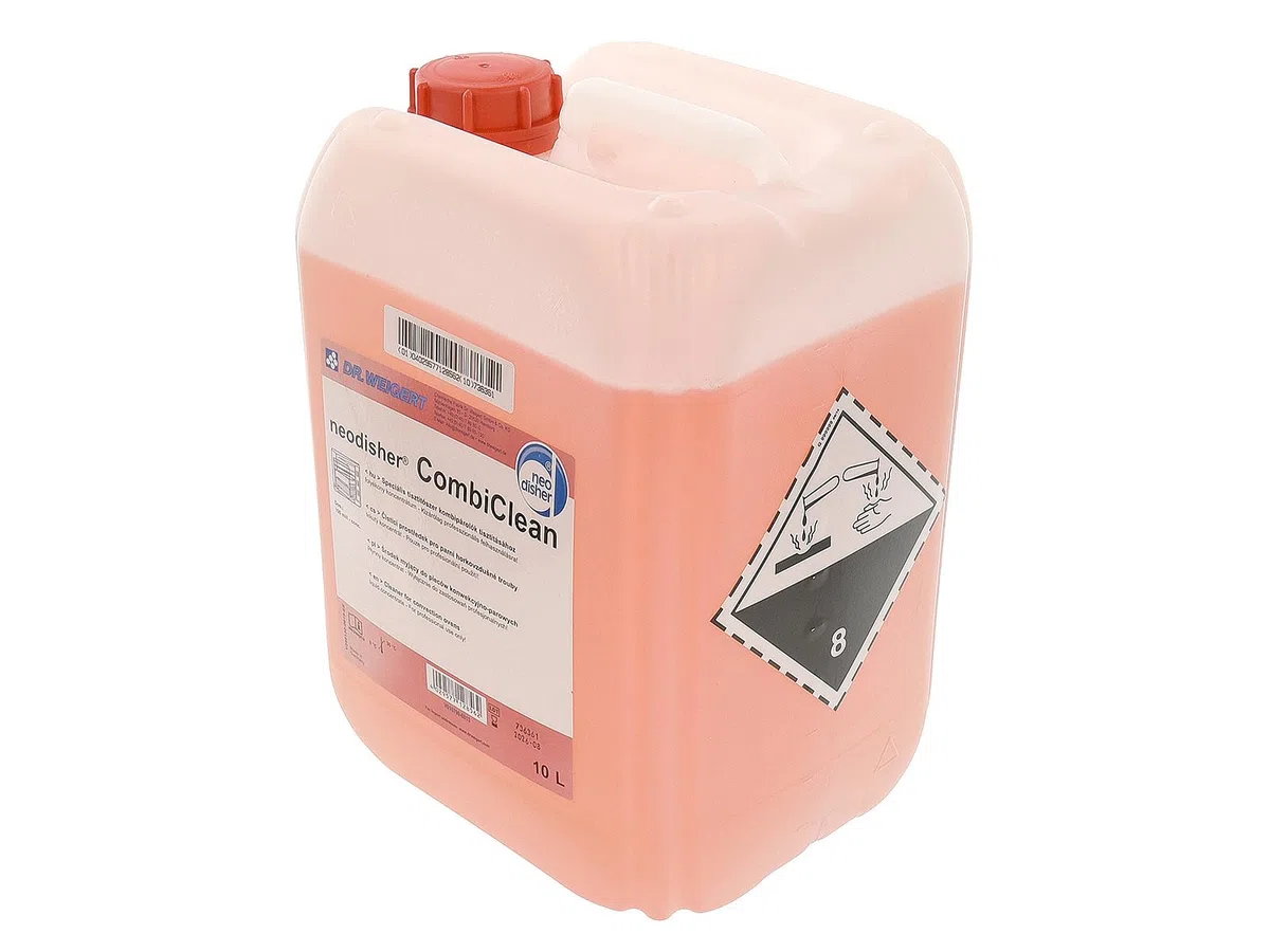 Dr. Weigert neodisher CombiClean Ofenreiniger 10L Kanister flüssiger Profi-Reiniger für Kombidämpfer & Heißluftdämpfer intensive Reinigung für Gastronomie Großküche HORECA