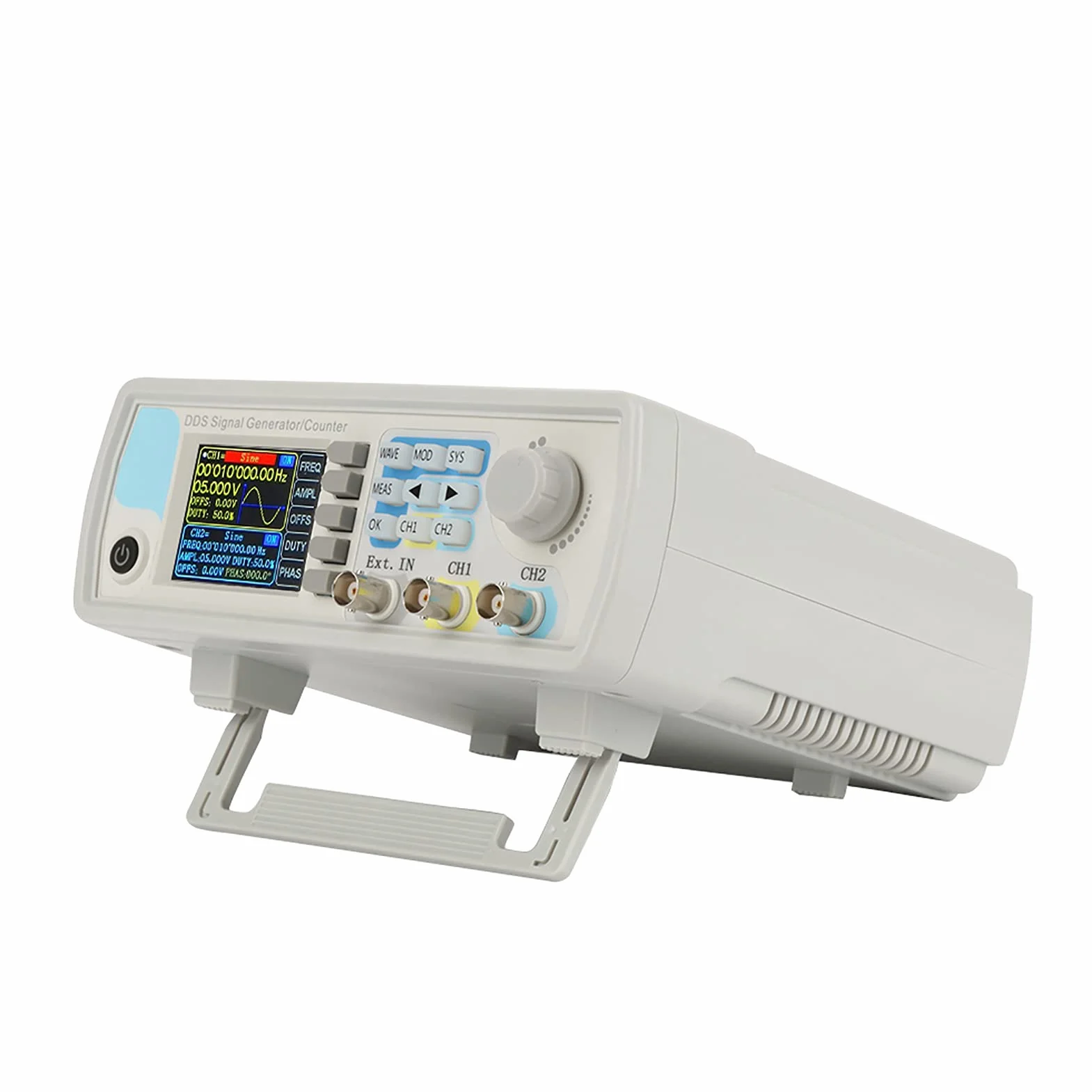 JDS6600 DDS-Signalgenerator ， Hochpräzisionszähler Digitalsteuerung Sinusfrequenz AC100-240V (US-Vorschriften60 Hz)(15HZ)