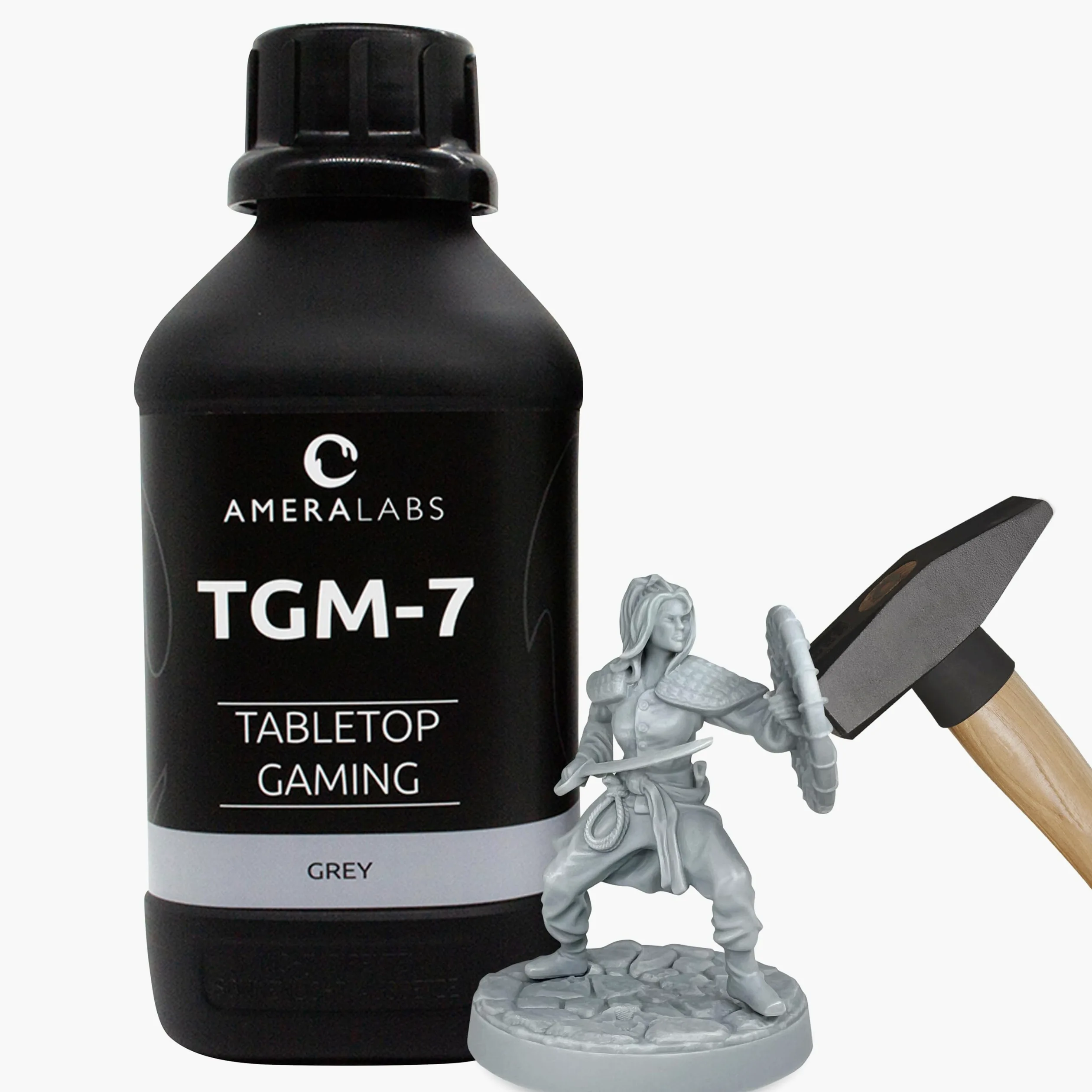 TGM-7 LED Schnellhärtend 3D Harz für Tischspiel-Miniaturen, 1 Liter