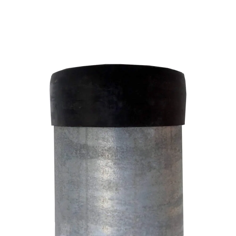 BIGPACK 5 x Rohrpfosten zum Einbetonieren, Ø 6 cm, Länge 3,5 m, aus Stahl, Art.-Nr. 610393 | Schilder Pfosten | Stahlrohrpfosten