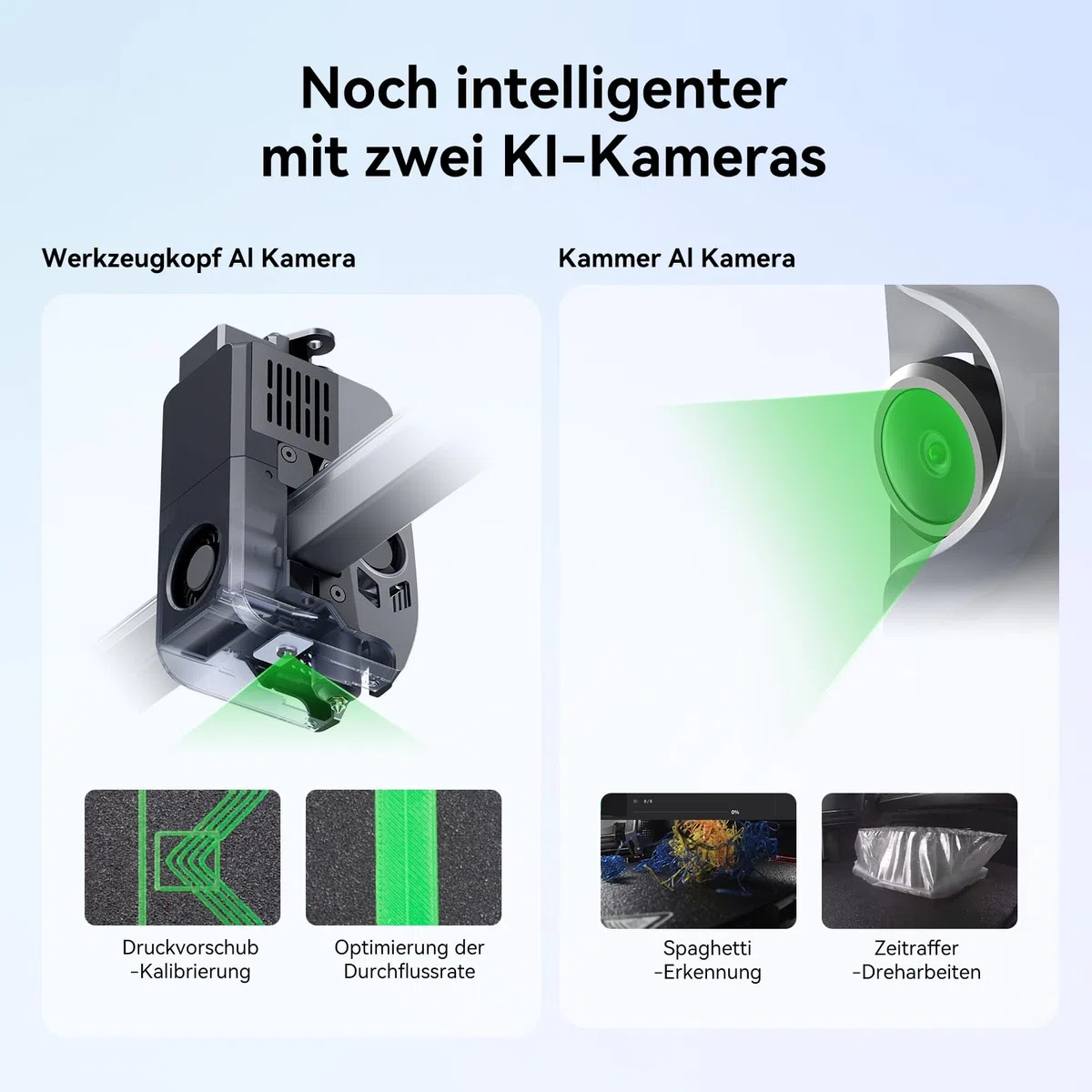 Creality K2 Plus Combo 3D Drucker, Mehrfarbig mit CFS, Großes Bauvolumen 350x350x350 mm, Geschwindigkeit 600 mm/s, Aktiv beheizte Kammer für PLA-CF PA PET ASA PPA