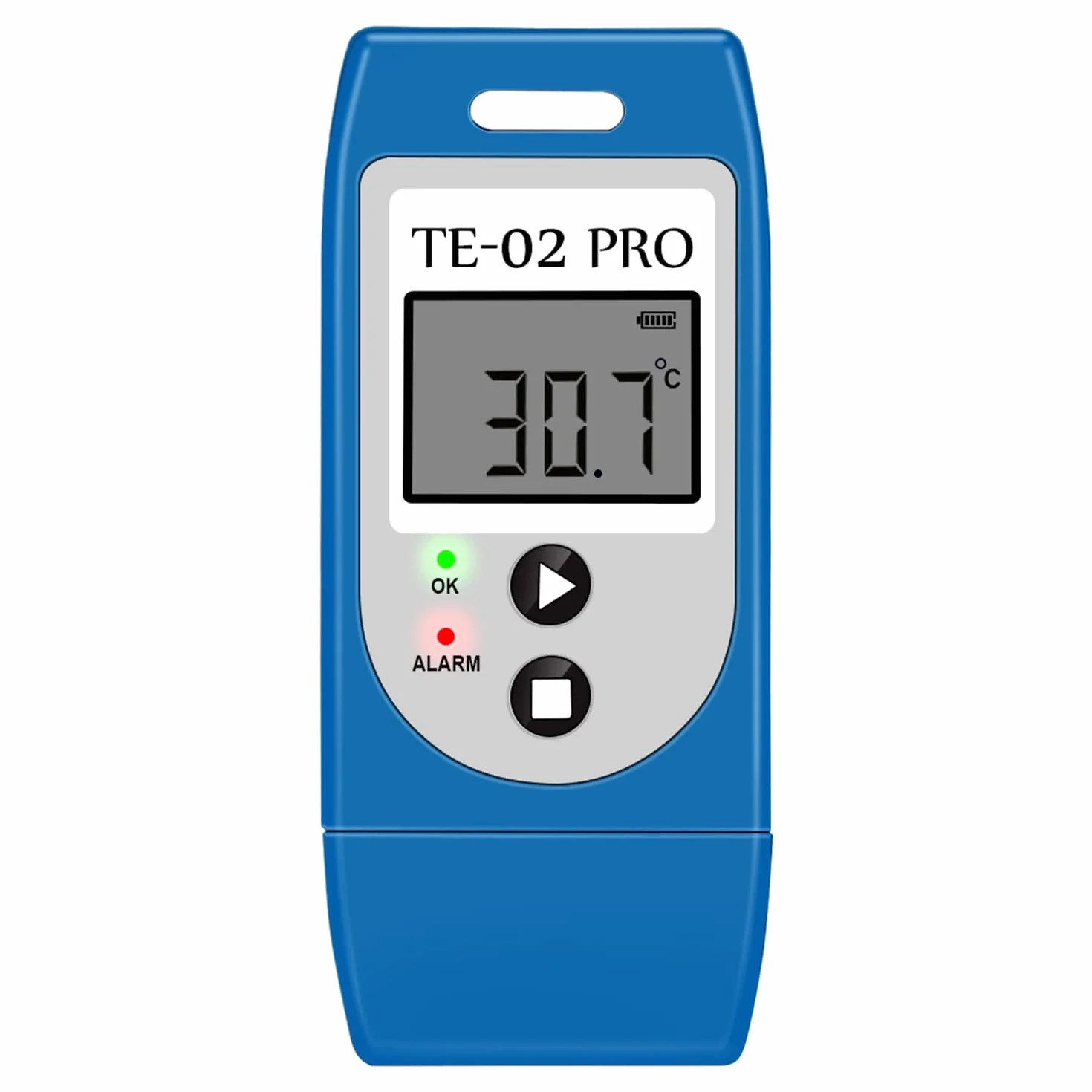 ThermElc Temperatur Logger mit Automatischen CSV-und PDF Berichten, Vergleich von Daten mehrerer Geräte, Überwachung von Kühl und Tiefkühllagern mit Kalibrierzertifikat-Datenlogger 21CFR Teil 11