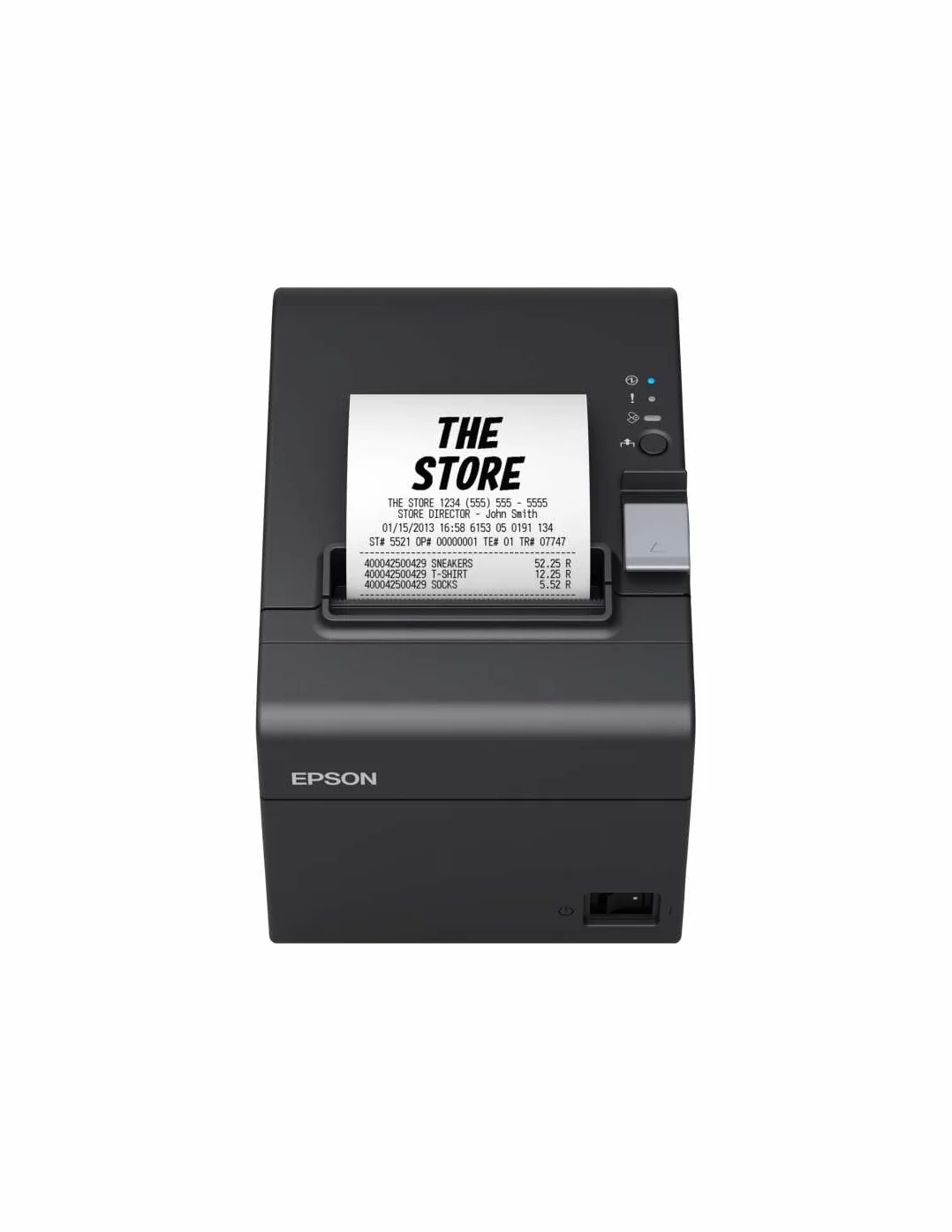 Imprimante à Billets Epson TM-T20III 203 dpi 250 mm/s LAN Noir