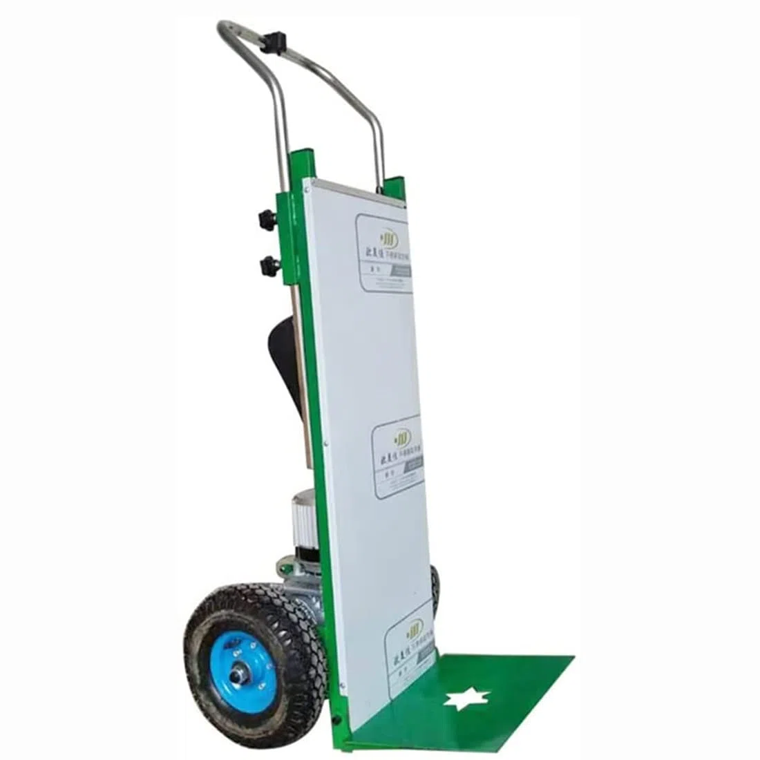 LEFAY Faltbarer Treppensteiger Sackkarre Elektrisch 200 kg Kapazität - Arbeitssparender Handwagen, Wagen Mit 800W Bürstenlosem Motor, Abnehmbarer Akku - Treppen Auf Und Ab