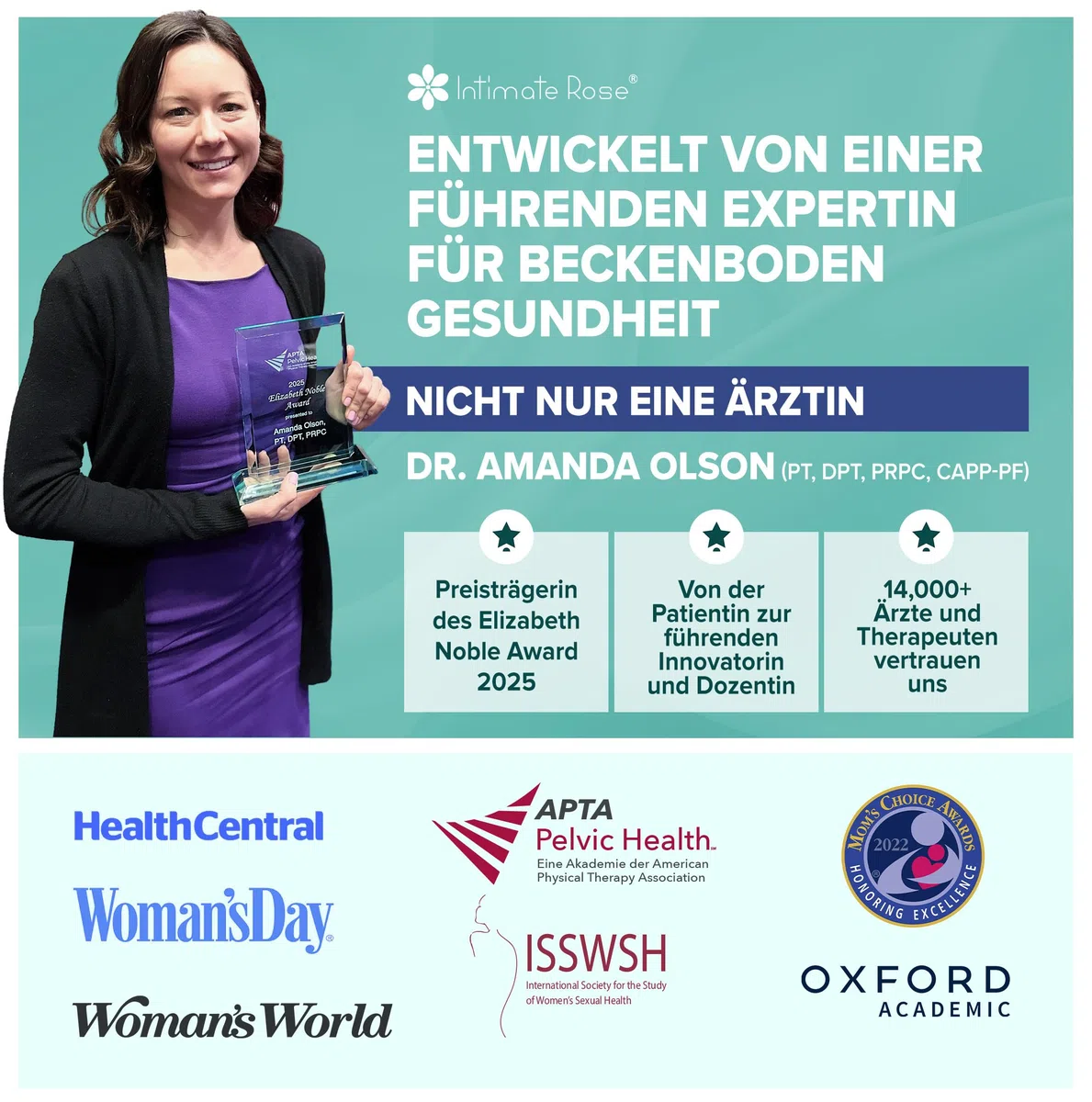 Dilatoren Set Größe 5–8 (4 Stück) – Medizinische Silikon Dilatoren für Frauen, Weicher Vaginaldehner zur Sanften Vaginal Dehnung & Intimen Entspannung
