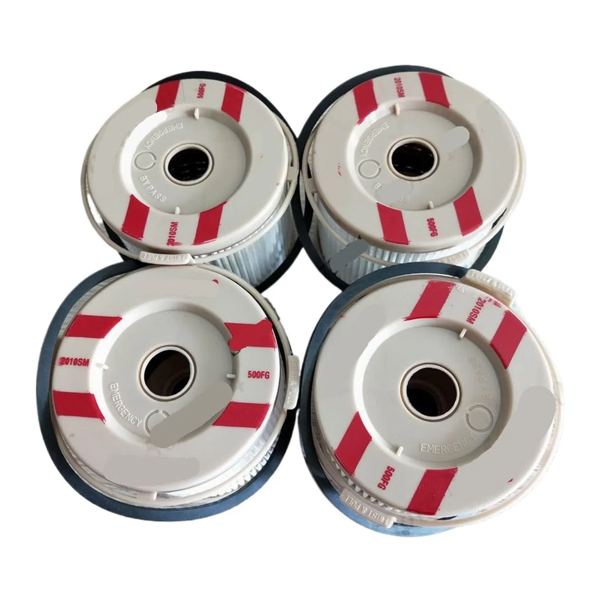 4 Stück 2010SM 2010TM 2010PM Filterelement for 500FG 500FH Filterwasser 2 10 30 Mikron(2010SM)
