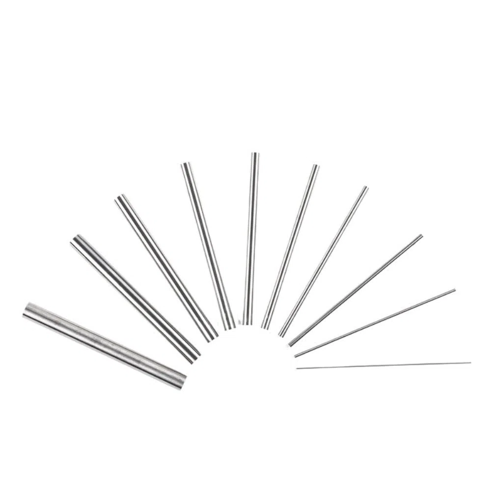 Massiver Rundstab, Rundstab aus Wolframstahl for die industrielle Fertigung, Stab aus Wolframstahllegierung, 1 Stück (18 mm x 100 mm)(16MM x 100MM)