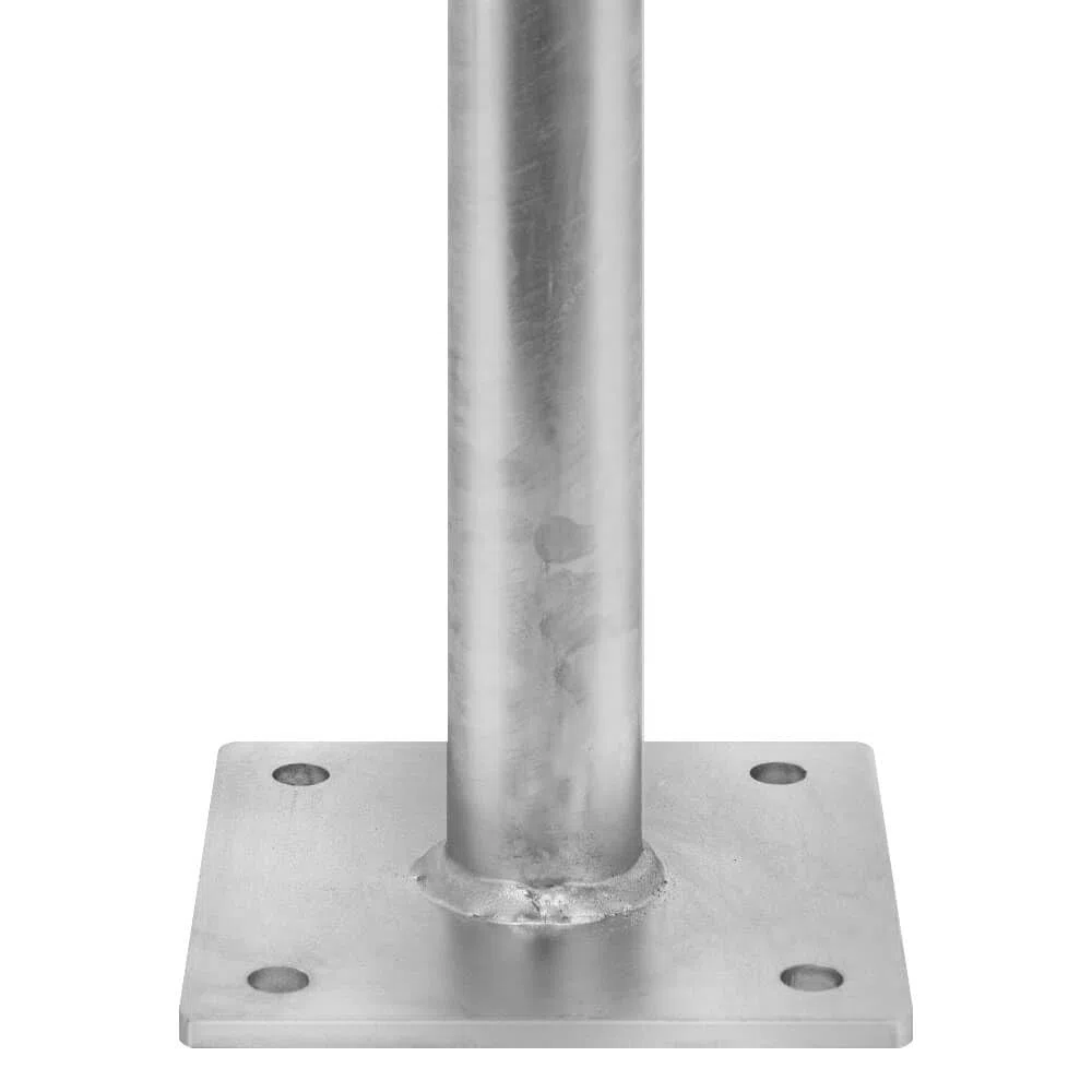 ROBUSTO BIGPACK 5x Wegesperre, fvz, aufdübeln, Stahl, Ø 4,2 cm, 90 x 80 cm, Art.-Nr. 608818 | Anlehnbügel | Fahrradanlehnbügel | Fahrradbügel