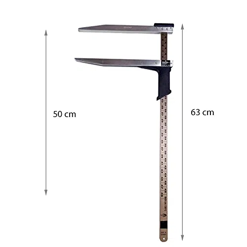 Messkluppe Waldfix, 50 cm, cm-Teilung, ungeeicht