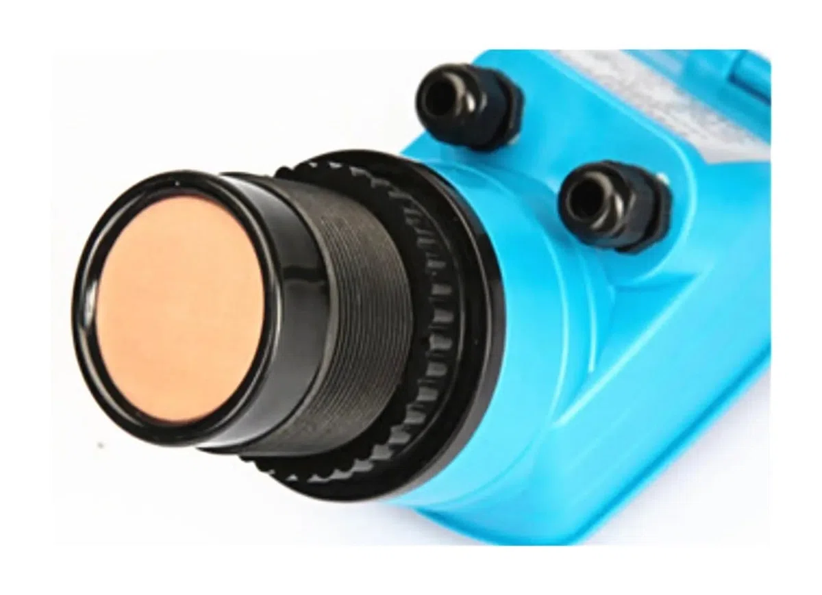 Wasserstandsensor, RD-UWLR5-online RS485 Berührungsloser Ultraschall-Wasserstandssensor zur Überwachung des Tankfüllstands(RS485 15m with part)