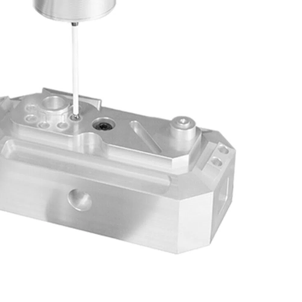2er-Pack CMM-Taststift für Renishaw A-5000-3712, 100 mm Keramikstab mit 6,0 mm Kugelspitze, für Koordinatenmessgeräten, industrietauglich, verschleißfest, temperaturstabil