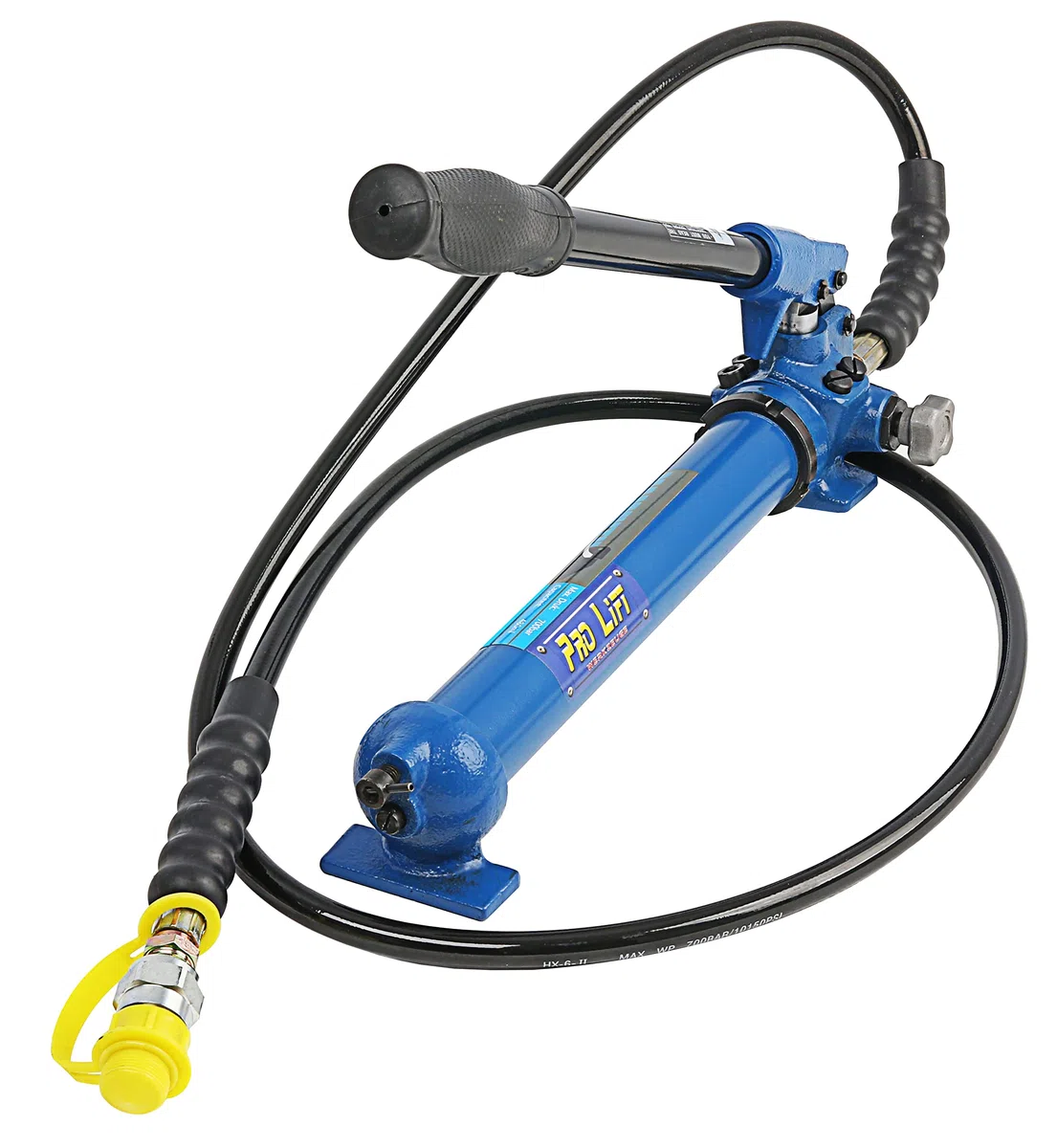 Hydraulikpumpe 2-stufig Handbedienung Ölvolumen: 480 cm³ hydraulische Handpumpe 700 bar Arbeitsdruck, Ölmenge 480ml, hydraulic pump