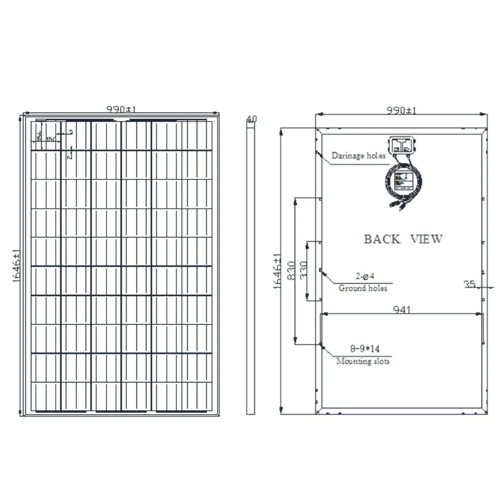Solarpanel Solarmodul Solarzelle 285Watt Photovoltaik Solar 285W 24V OFF ON GRID MONOKRISTALLIN