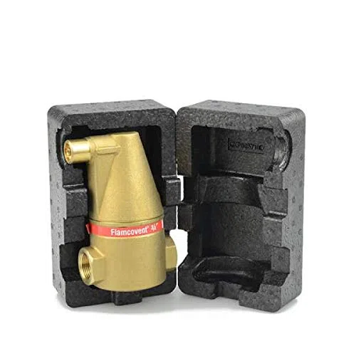 Flamco EcoPlus Luftabscheider mit EPP-Wärmeschutz 1" DN 25