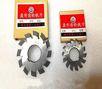 Set 8Pcs Modul 1 M1 Innenbohrung 22mm # 1-8 Zahnformfräser scheibenförmigen